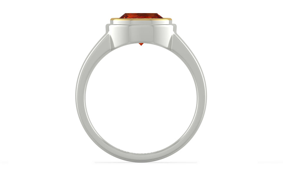 Goldcap Hessonite Garnet Ring Rare Quality (R3)