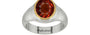GoldCap Hessonite Garnet Ring Rare Quality (R7)