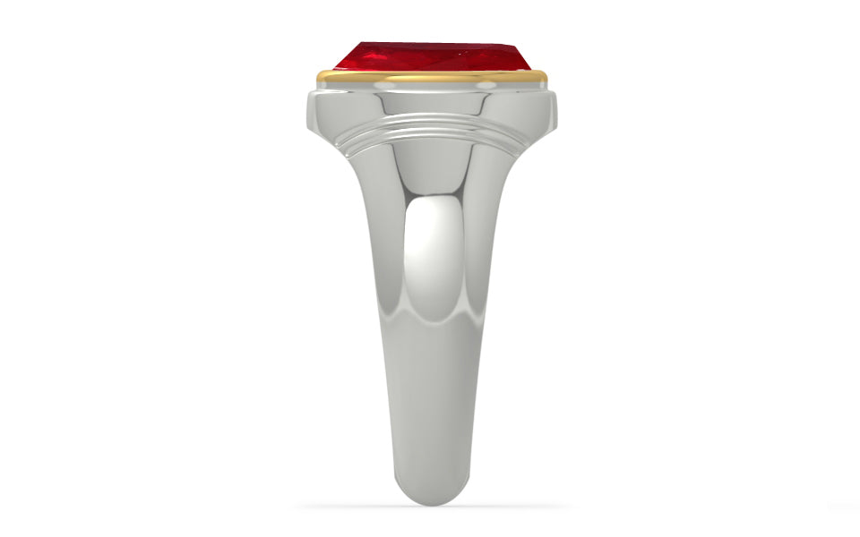 GoldCap Ruby Ring Rare Quality (R7)