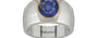 Goldcap Thailand Blue Sapphire Ring Fine Quality (R1)