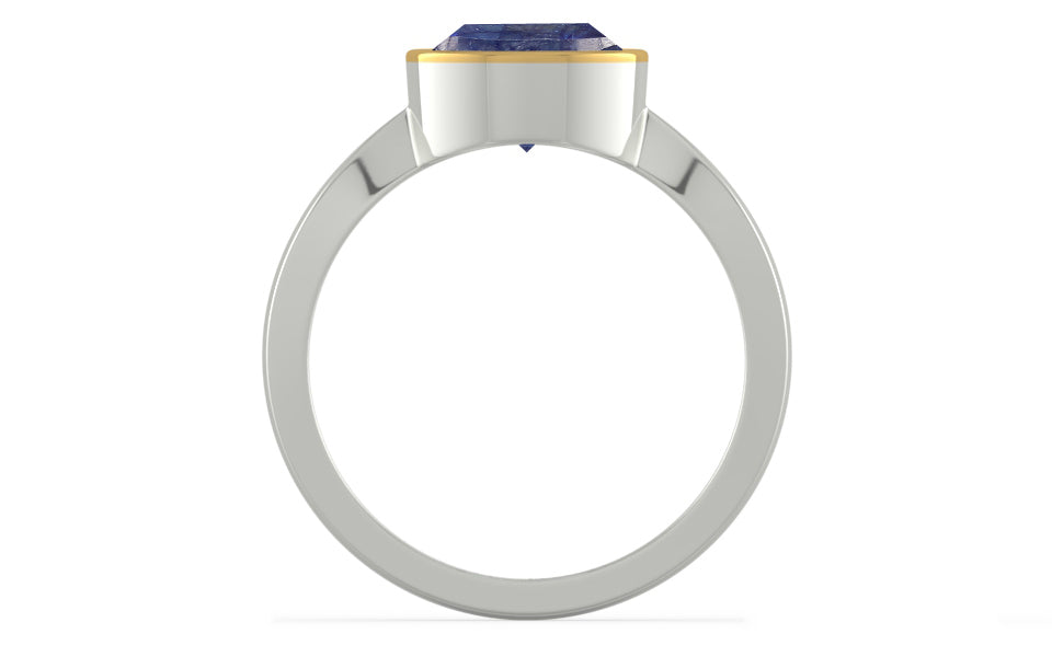 Goldcap Thailand Blue Sapphire Ring Fine Quality (R9)