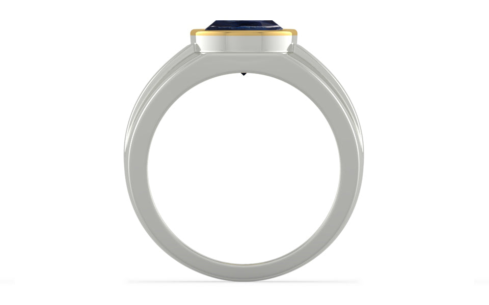 Goldcap Thailand Blue Sapphire Ring Limited Quality (R1)