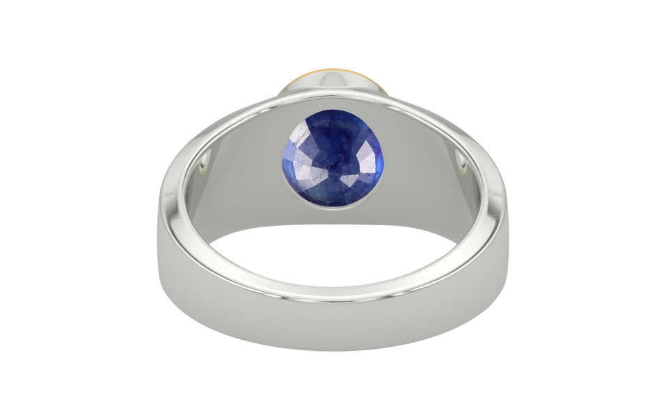 Goldcap Thailand Blue Sapphire Ring Prime Quality (R10)