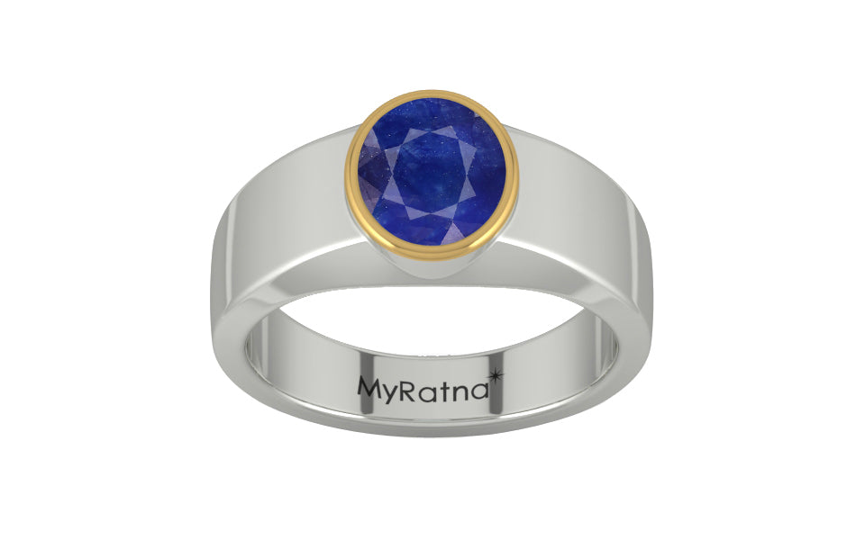 Goldcap Thailand Blue Sapphire Ring Prime Quality (R10)