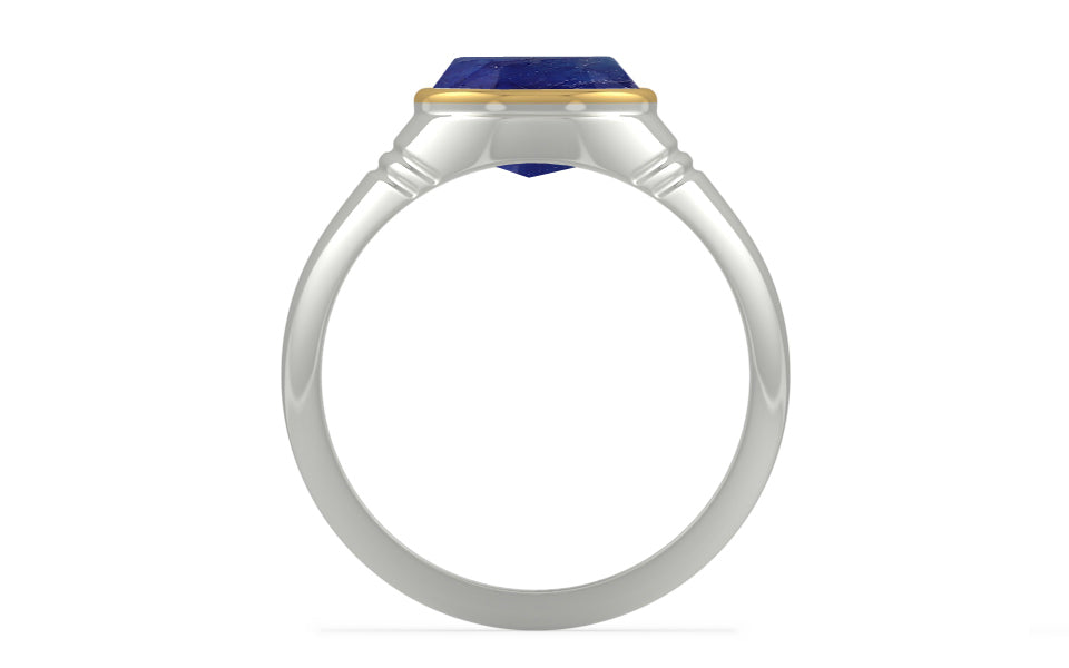 Goldcap Thailand Blue Sapphire Ring Prime Quality (R7)