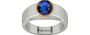 Goldcap Thailand Blue Sapphire Ring Rare Quality (R10)