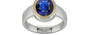 Goldcap Thailand Blue Sapphire Ring Rare Quality (R3)
