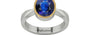Goldcap Thailand Blue Sapphire Ring Rare Quality (R9)