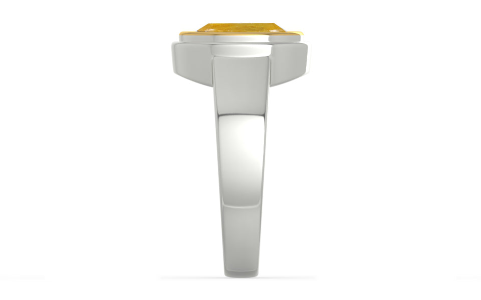 Goldcap Thailand Yellow Sapphire Ring Fine Quality (R3)