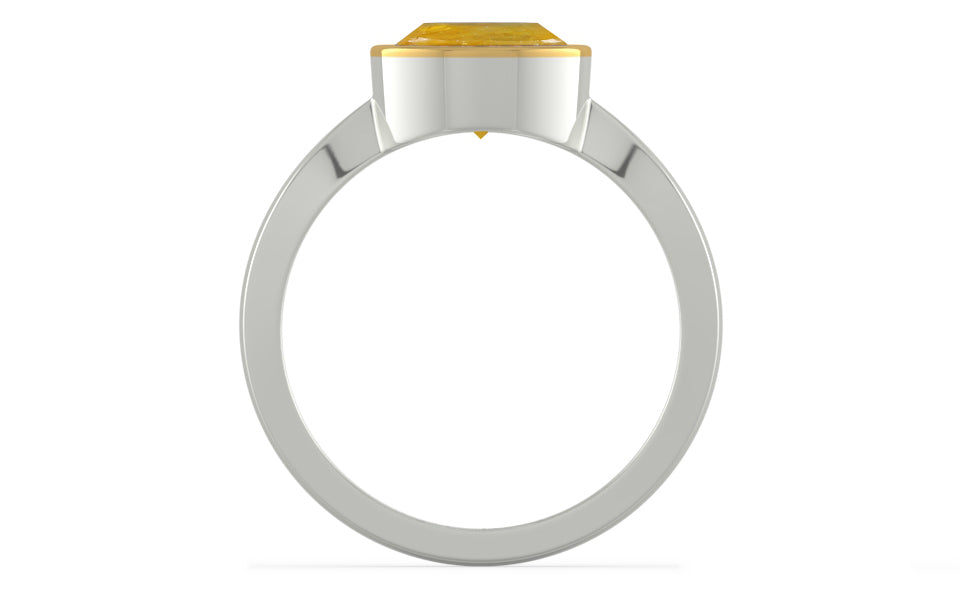 GoldCap Thailand Yellow Sapphire Ring Fine Quality (R9)