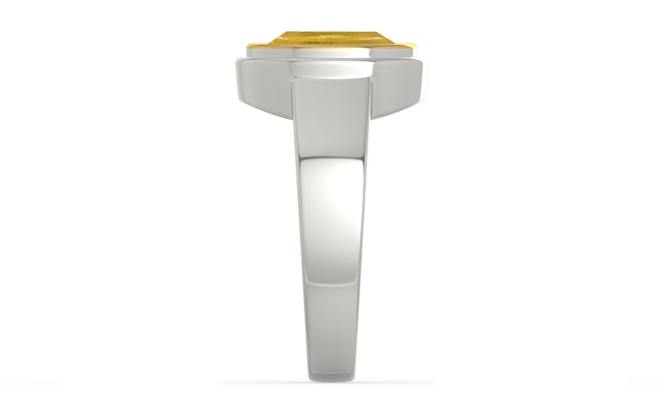 Goldcap Thailand Yellow Sapphire Ring Prime Quality (R3)