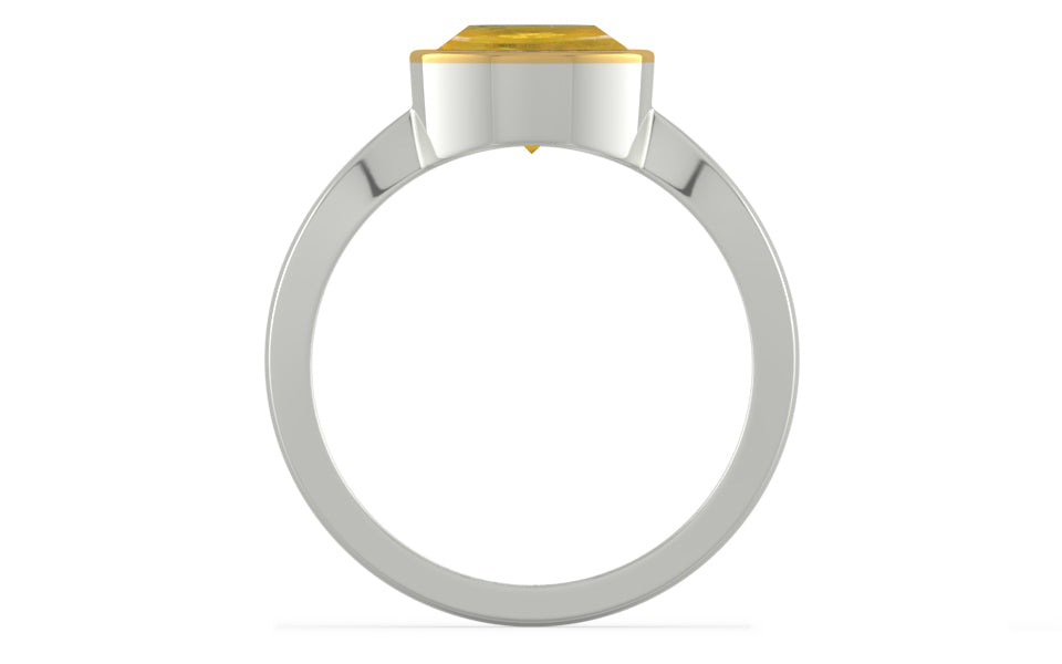GoldCap Thailand Yellow Sapphire Ring Prime Quality (R9)