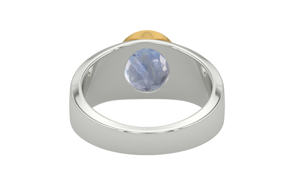 GoldCollet Ceylon Blue Sapphire Ring Fine Quality (R10)
