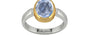 Goldcollet Ceylon Blue Sapphire Ring Fine Quality (R6)