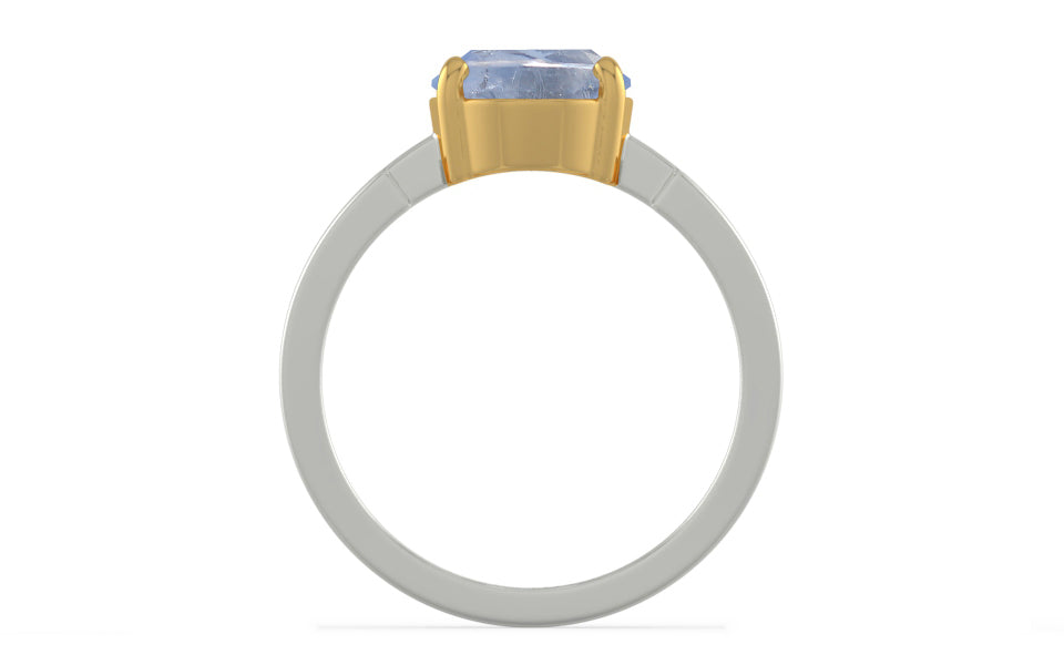 GoldCollet Ceylon Blue Sapphire Ring Fine Quality (R8)