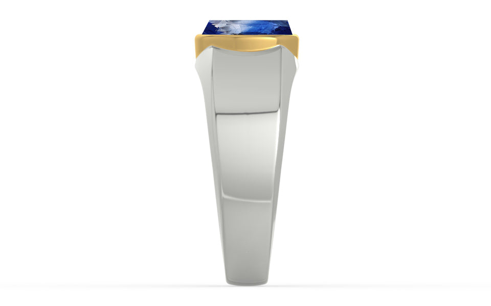 GoldCollet Ceylon Blue Sapphire Ring Limited Quality (R10)