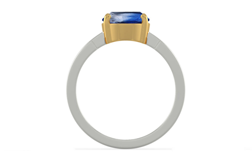 GoldCollet Ceylon Blue Sapphire Ring Limited Quality (R8)