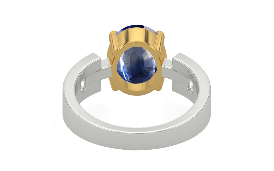 GoldCollet Ceylon Blue Sapphire Ring Limited Quality (R8)