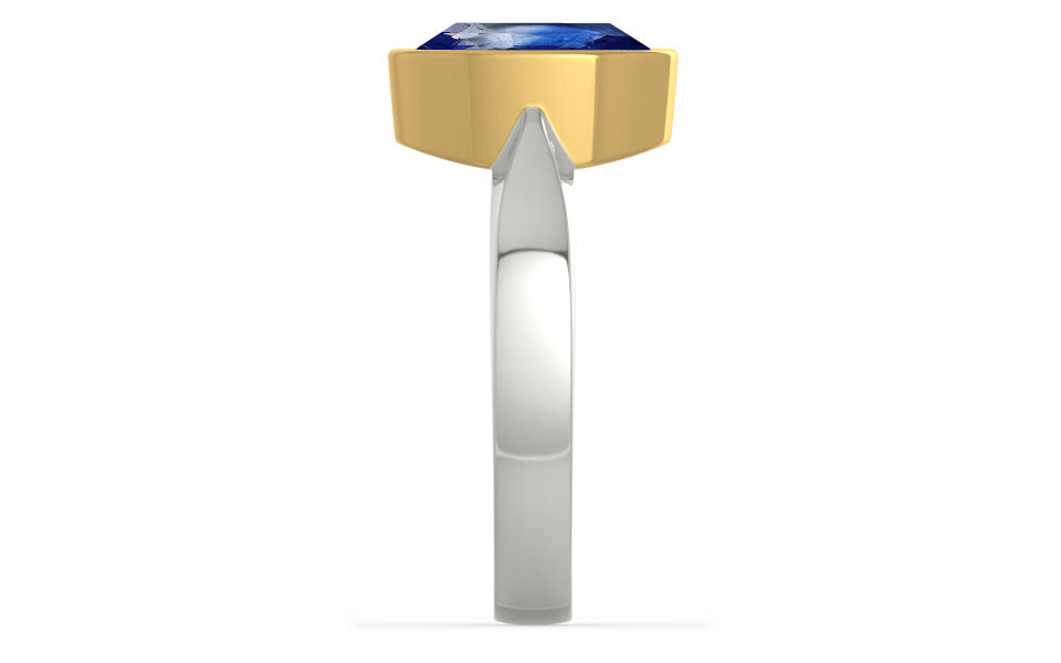 GoldCollet Ceylon Blue Sapphire Ring Limited Quality (R9)