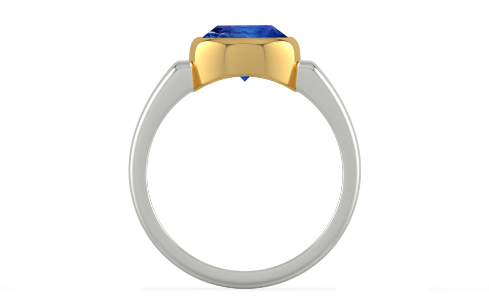 Goldcollet Ceylon Blue Sapphire Ring Rare Quality (R6)