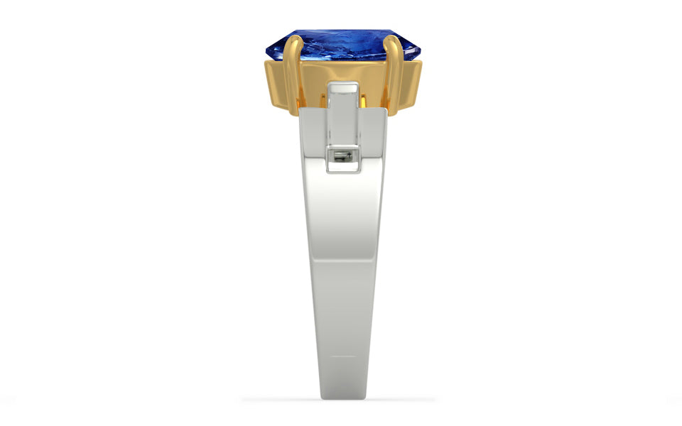 GoldCollet Ceylon Blue Sapphire Ring Rare Quality (R8)