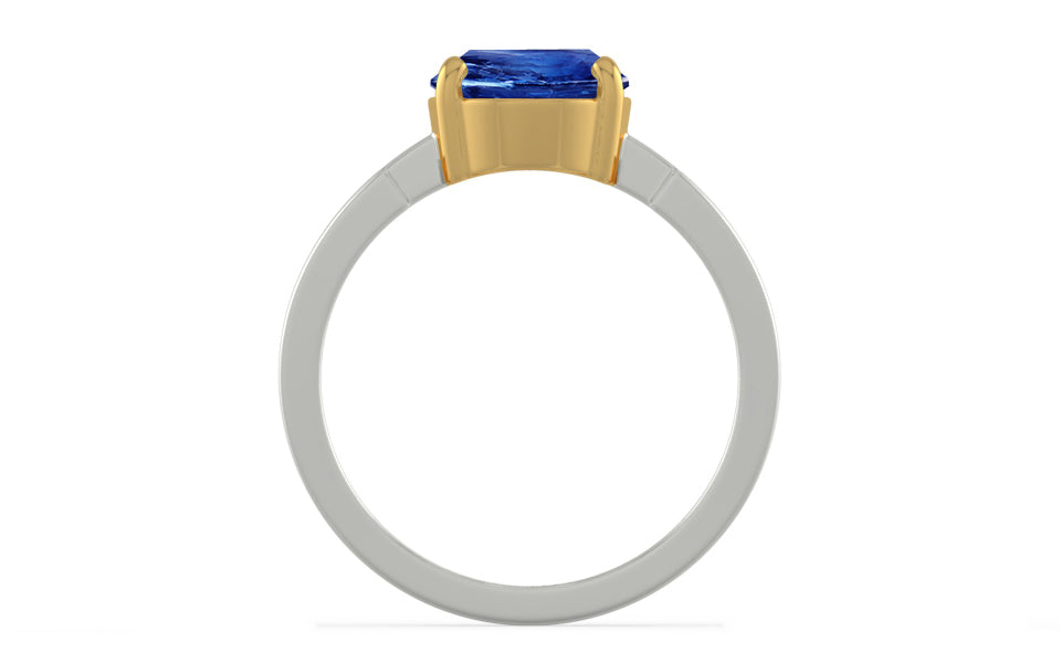 GoldCollet Ceylon Blue Sapphire Ring Rare Quality (R8)