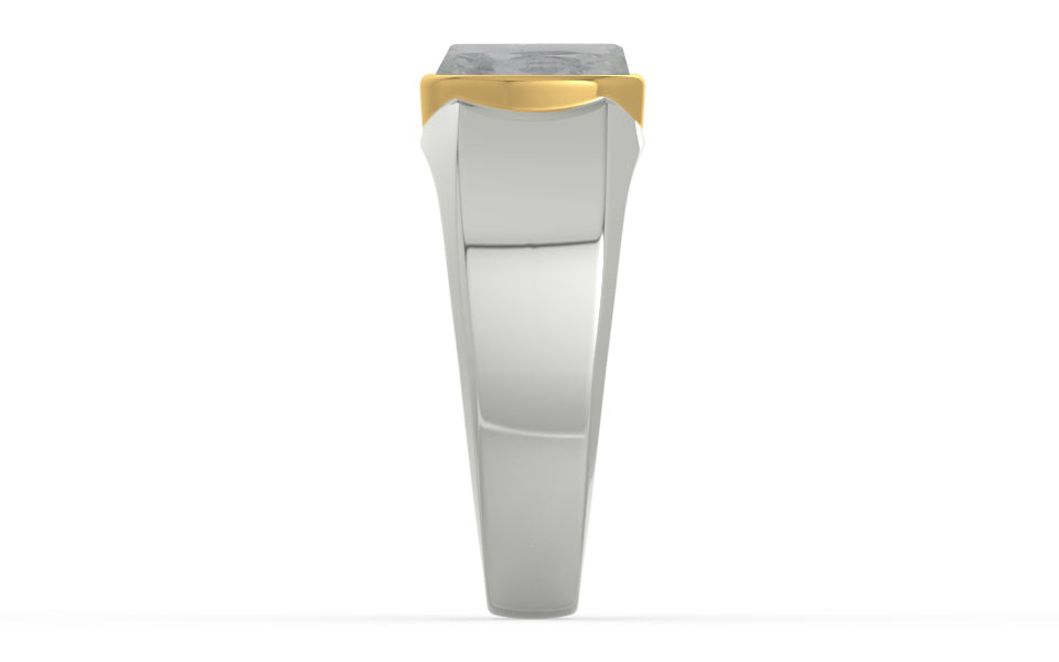 GoldCollet Ceylon White Sapphire Ring Prime Quality (R10)