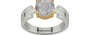 GoldCollet Ceylon White Sapphire Ring Prime Quality (R8)
