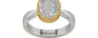 GoldCollet Ceylon White Sapphire Ring Rare Quality (R9)