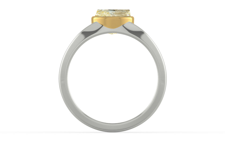 GoldCollet Ceylon Yellow Sapphire Ring Fine Quality (R10)