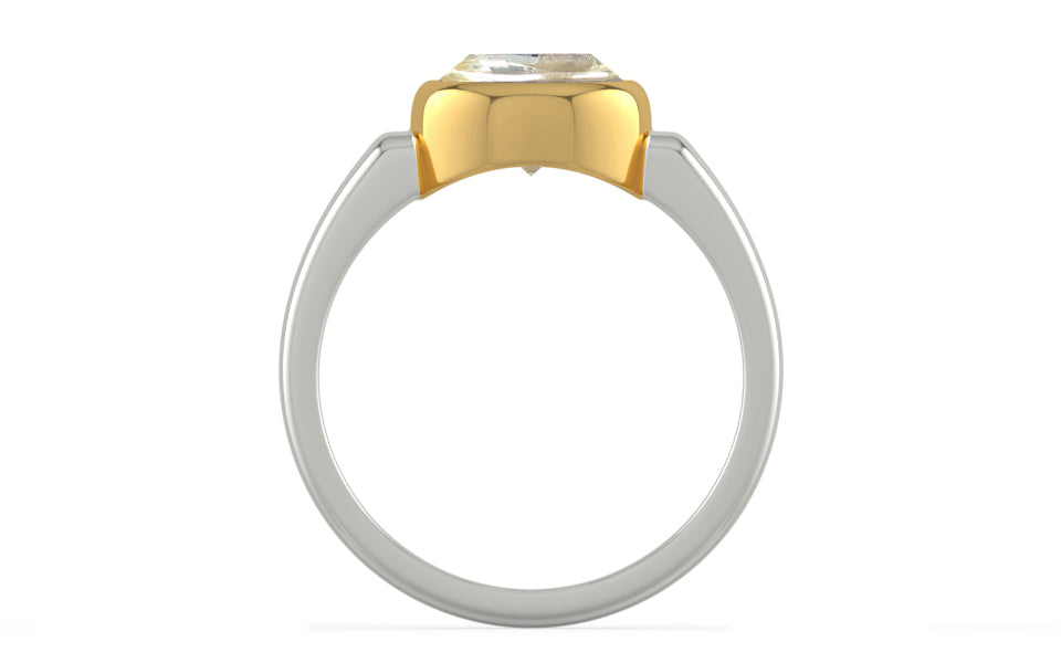 Goldcollet Ceylon Yellow Sapphire Ring Fine Quality (R6)
