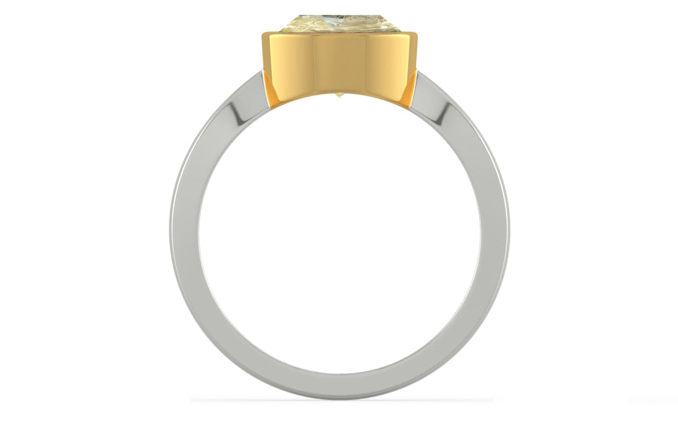GoldCollet Ceylon Yellow Sapphire Ring Fine Quality (R9)