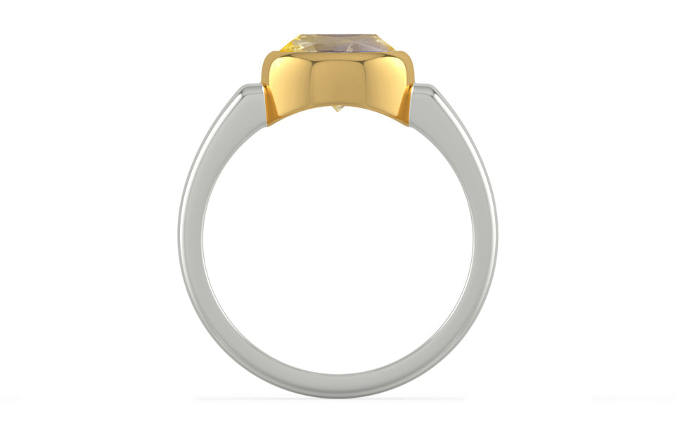 Goldcollet Ceylon Yellow Sapphire Ring Prime Quality (R6)