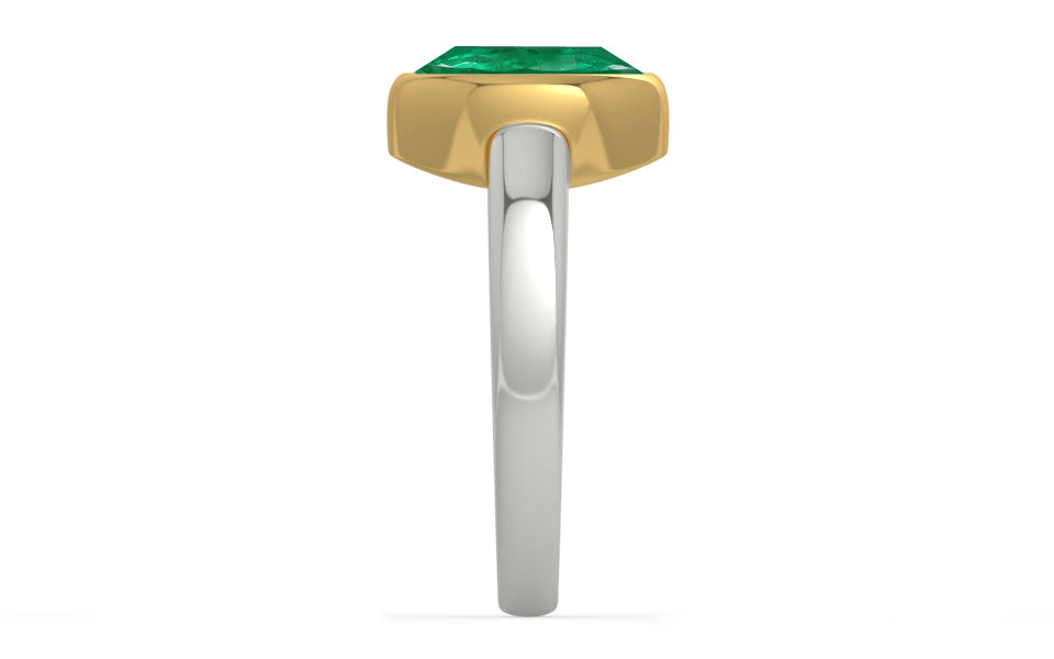 Goldcollet Emerald Ring Rare Quality (R6)