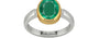 Goldcollet Emerald Ring Rare Quality (R6)
