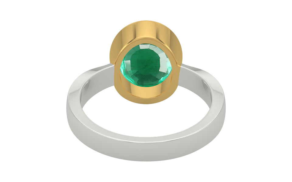 GoldCollet Emerald Ring Rare Quality (R9)
