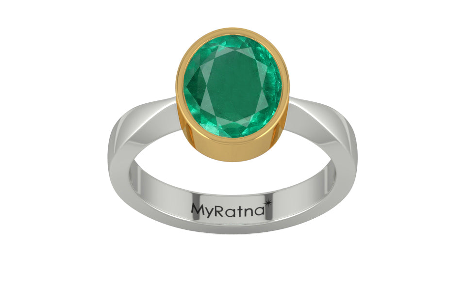 GoldCollet Emerald Ring Rare Quality (R9)