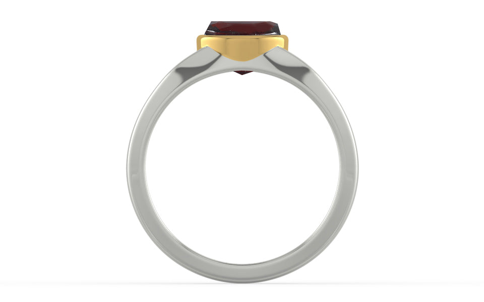 GoldCollet Hessonite Garnet Ring Fine Quality (R10)