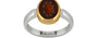 Goldcollet Hessonite Garnet Ring Fine Quality (R6)