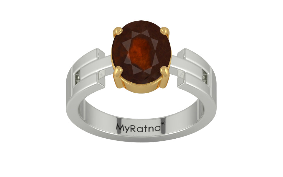 GoldCollet Hessonite Garnet Ring Fine Quality (R8)