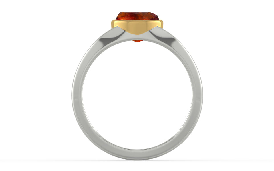 GoldCollet Hessonite Garnet Ring Limited Quality (R10)