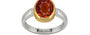 Goldcollet Hessonite Garnet Ring Limited Quality (R6)