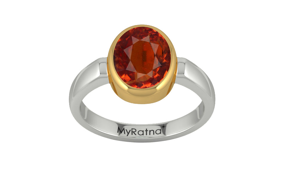 Goldcollet Hessonite Garnet Ring Limited Quality (R6)