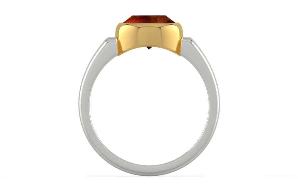 Goldcollet Hessonite Garnet Ring Limited Quality (R6)