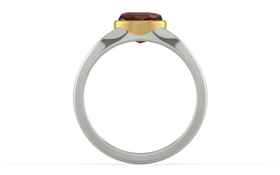 GoldCollet Hessonite Garnet Ring Prime Quality (R10)