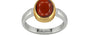 Goldcollet Hessonite Garnet Ring Prime Quality (R6)