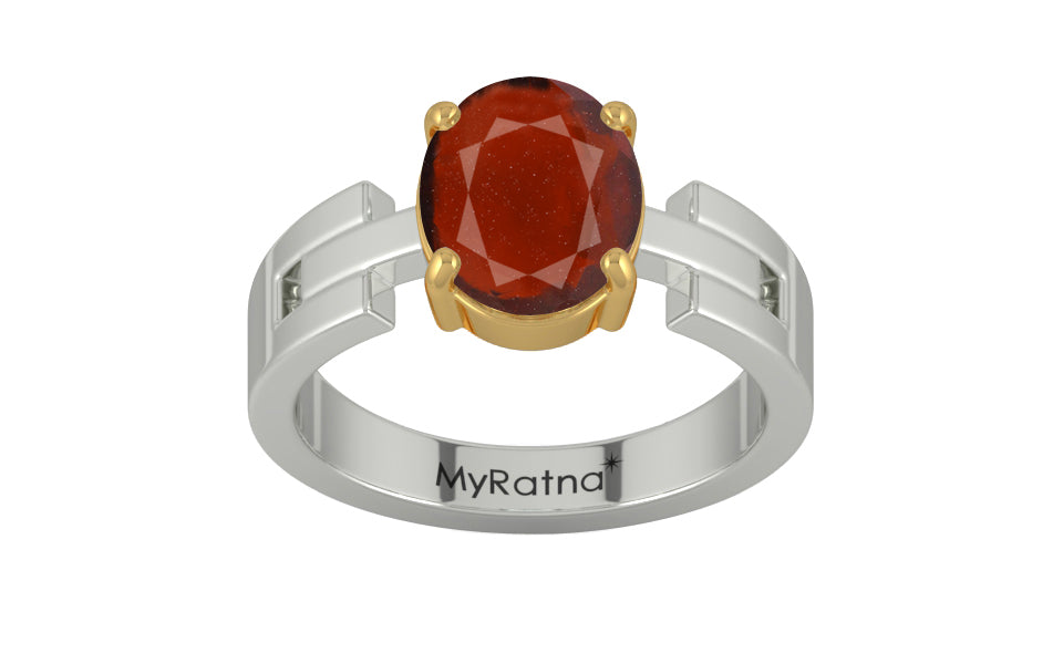 GoldCollet Hessonite Garnet Ring Prime Quality (R8)