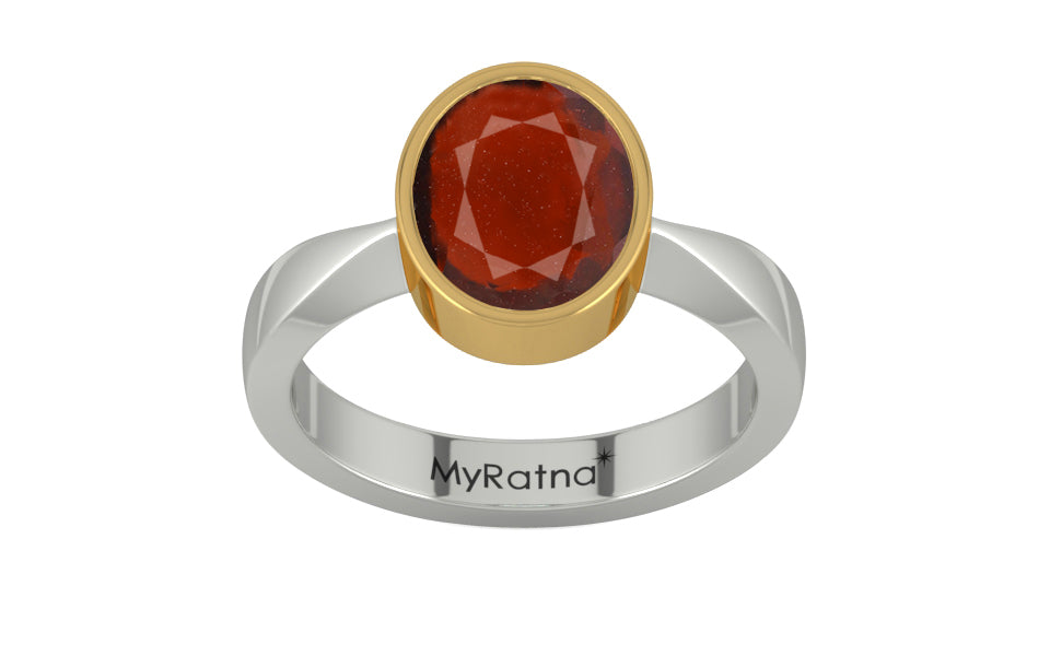 GoldCollet Hessonite Garnet Ring Prime Quality (R9)