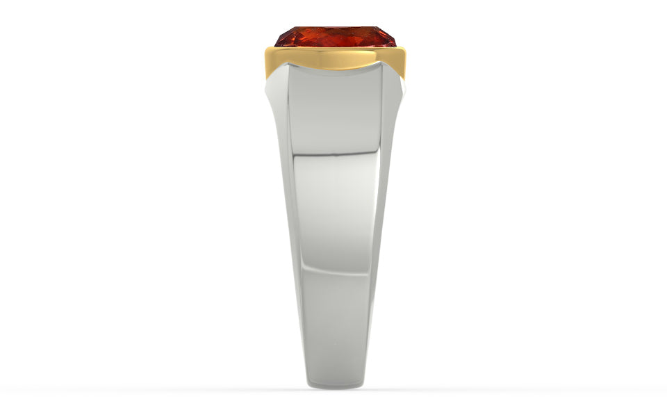 GoldCollet Hessonite Garnet Ring Rare Quality (R10)
