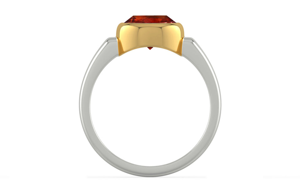 Goldcollet Hessonite Garnet Ring Rare Quality (R6)